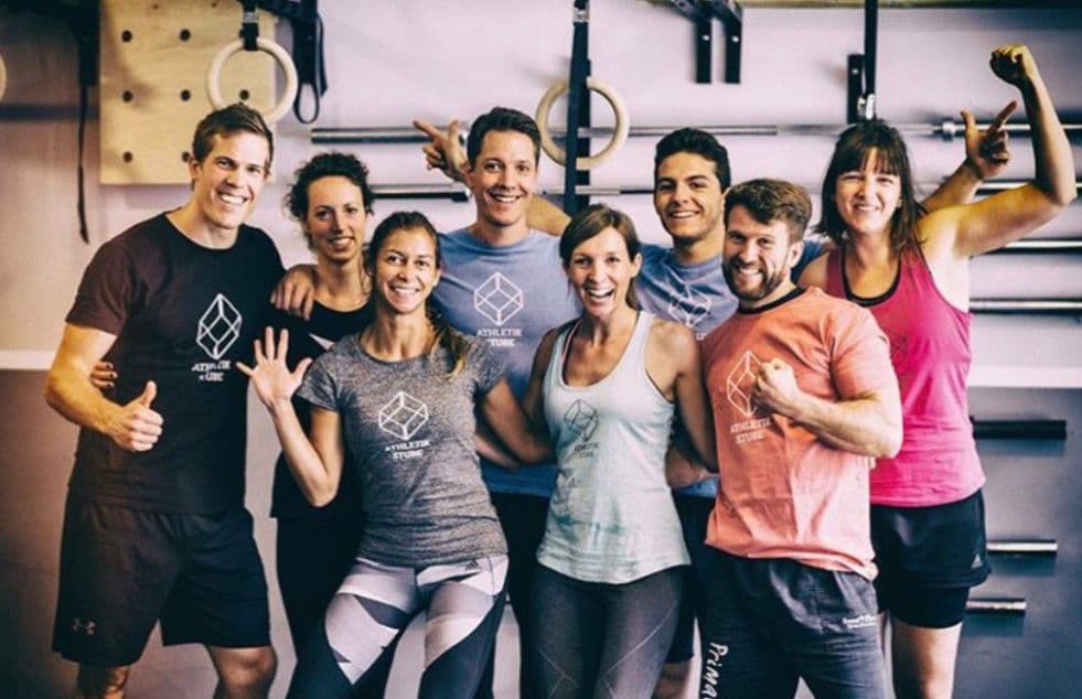 Trainingsgruppe von Alex Fischer.